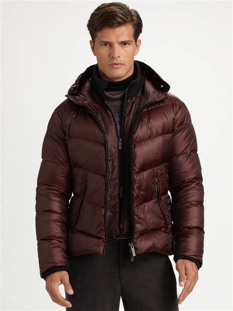 armani men's puffer jacket.